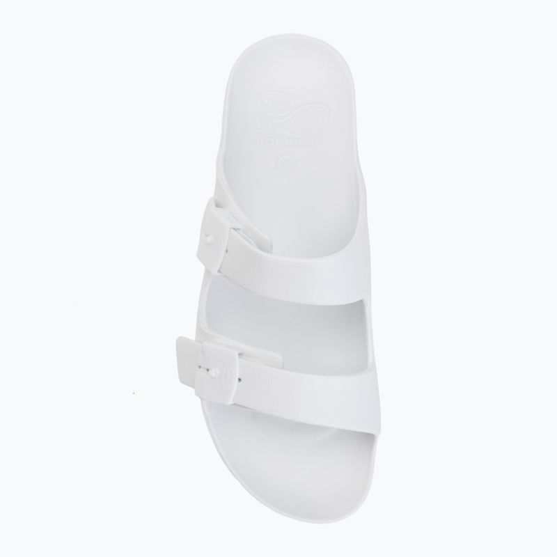 Women's slides Scholl Bahia EVA white 5