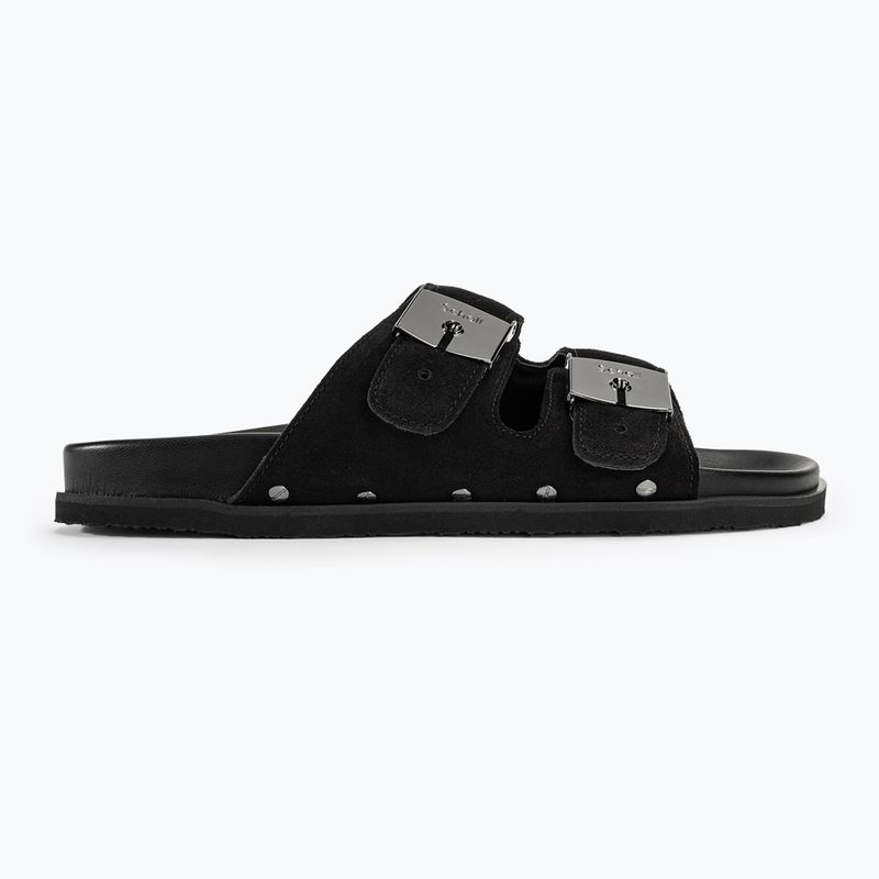 Scholl Orlando Suesp black men's slides 2