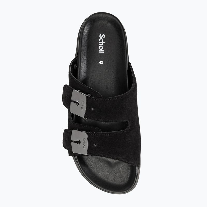 Scholl Orlando Suesp black men's slides 5