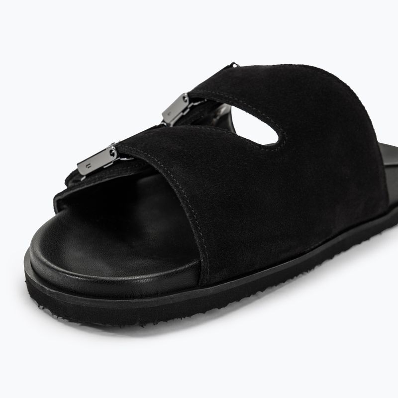 Scholl Orlando Suesp black men's slides 7