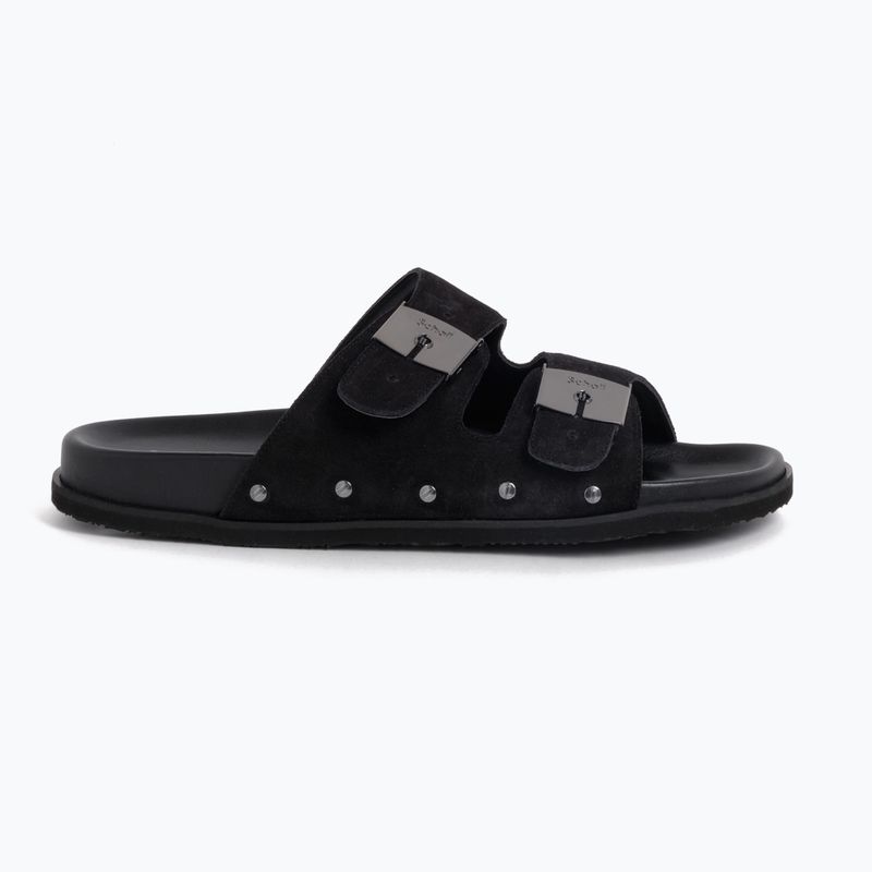 Scholl Orlando Suesp black men's slides 8
