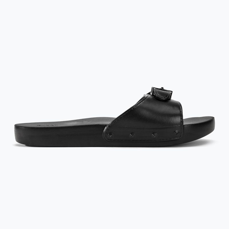 Women's slides Scholl Pescura Flat Aqua Eva black 2