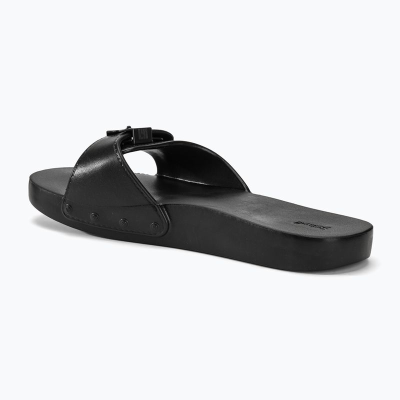 Women's slides Scholl Pescura Flat Aqua Eva black 3