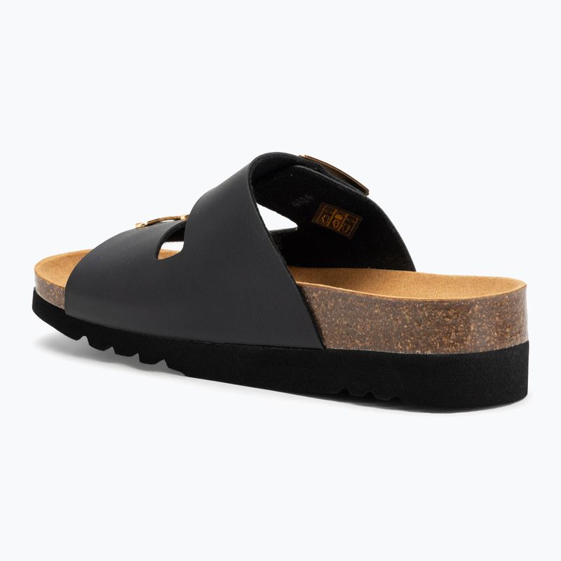 Women's flip-flops Scholl Monterey 2 Straps Ad Med black 3