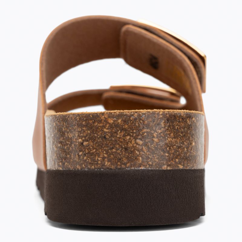 Women's flip-flops Scholl Monterey 2 Straps Ad Med camel 6
