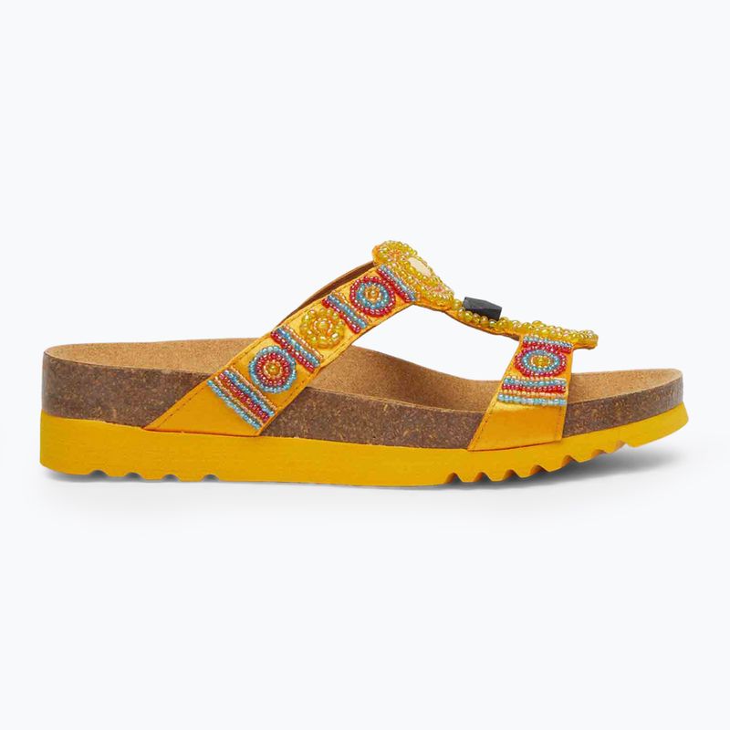 Women's Scholl New Bogota Wedge Med tangerine flip-flops 2