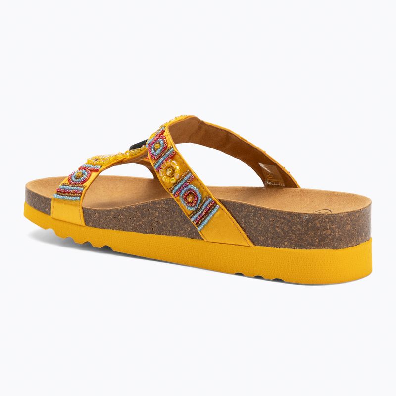 Women's Scholl New Bogota Wedge Med tangerine flip-flops 3