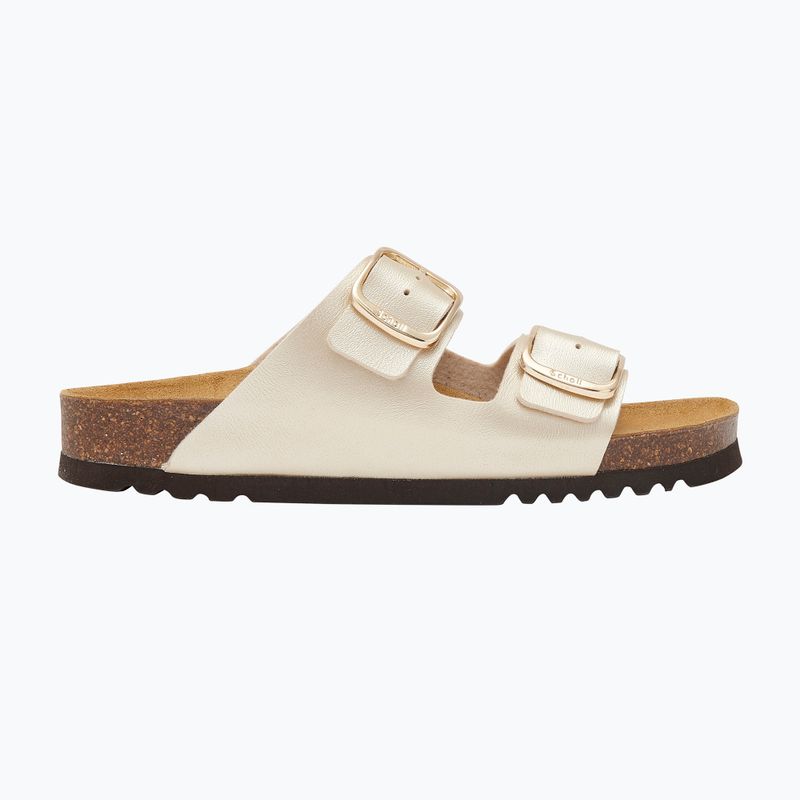 Scholl Josephine Metal light gold women's flip-flops