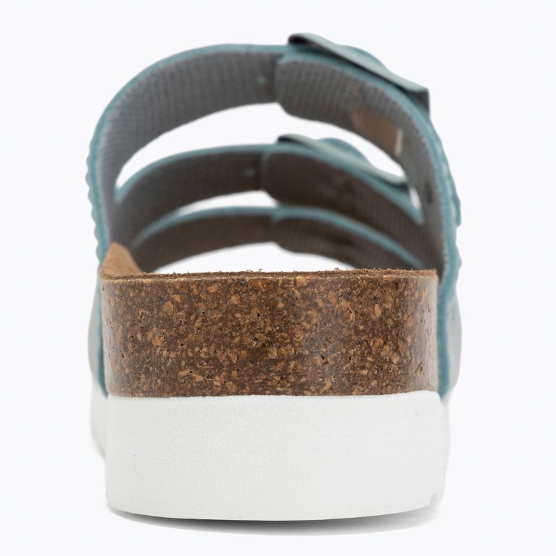 Scholl Rio Wedge Ad Med pale blue women's flip-flops 6