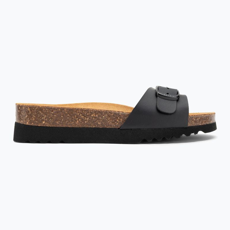 Scholl women's flip-flops Ginni Wide Med black 2