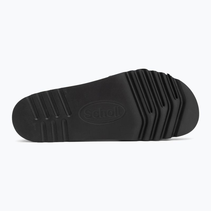 Scholl women's flip-flops Ginni Wide Med black 4