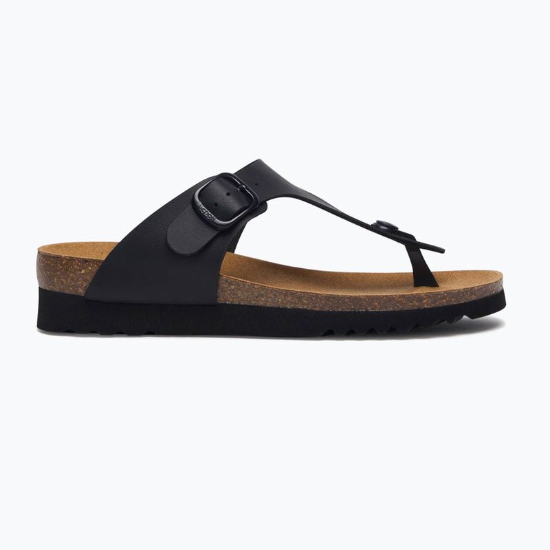 Women's flip-flops Scholl Boa Vista Med black 2