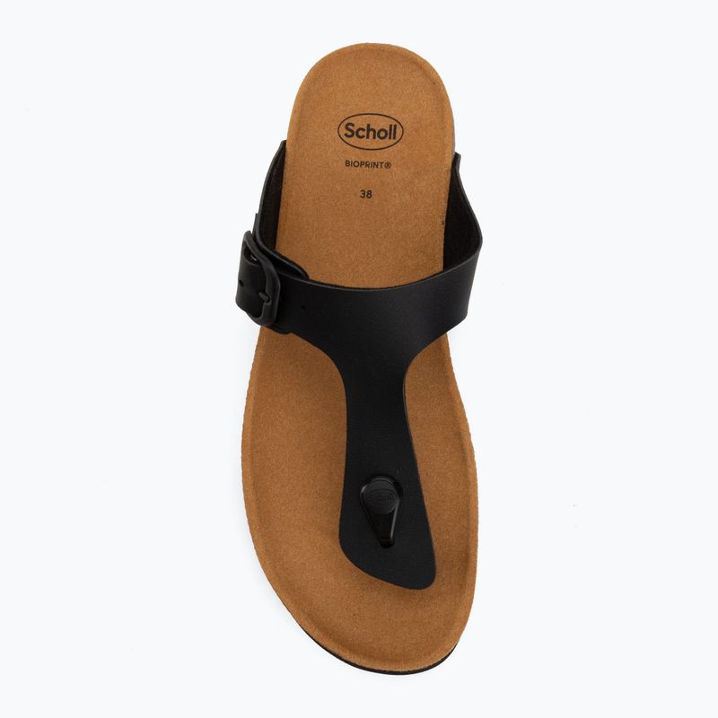 Women's flip-flops Scholl Boa Vista Med black 5