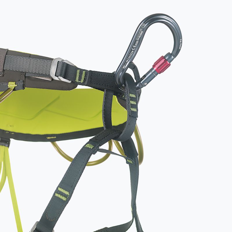 Carabiner CAMP Atom Belay Lock gun metal 4