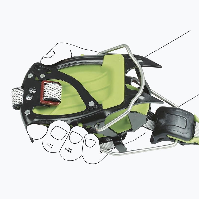 Automatic crampons CAMP Alpinist Pro - Auto/Semi Automatic green 7