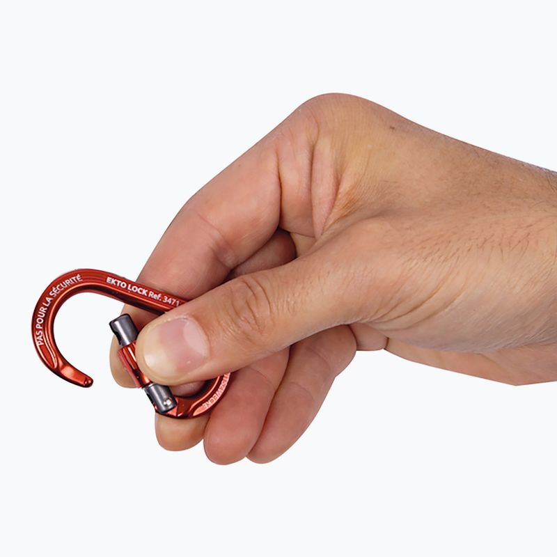 Carabiner CAMP Ekto Lock red 2