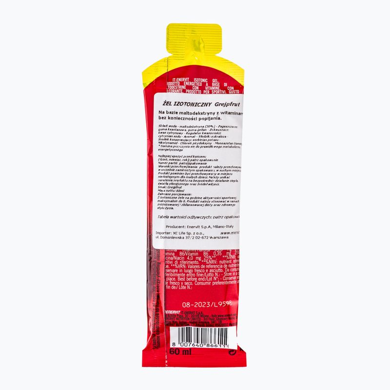 Enervit isotonic gel 60ml grapefruit 96611 2