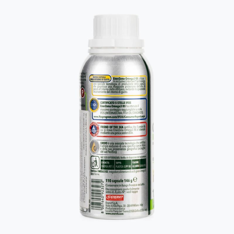 Enervit EnerZona Omega-3 fatty acids RX 110 capsules 2