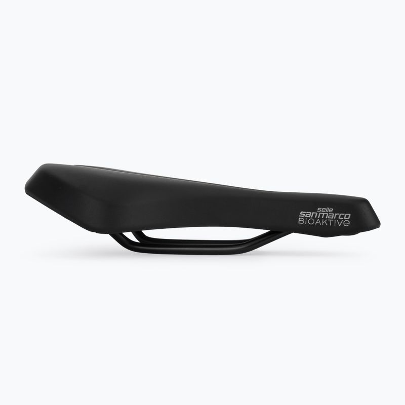 SAN MARCO Sportive Biofoam Open Small 0-30° black matte bicycle saddle 2