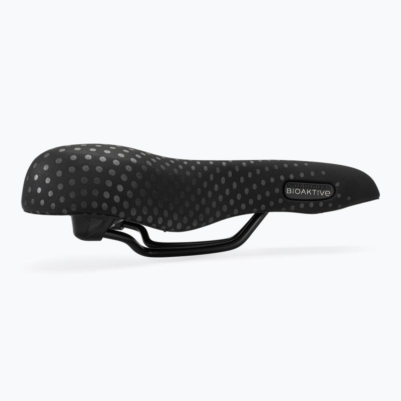 SAN MARCO Trekking Gel Open Large black bicycle saddle 2