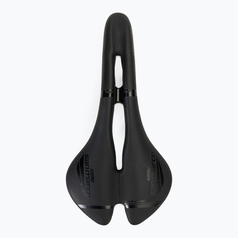 Bicycle seat SAN MARCO Aspide Dynamic Wide Open black 3