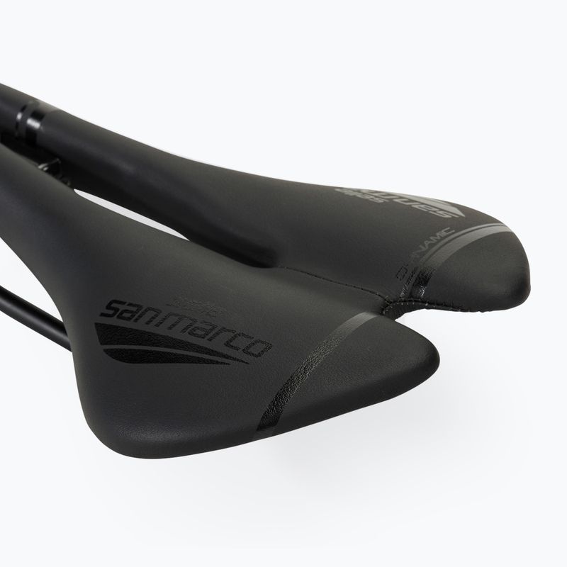 Bicycle seat SAN MARCO Aspide Dynamic Wide Open black 5