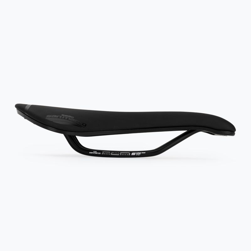 Men's bicycle seat SAN MARCO Aspide Short Sport Wide Open black 2