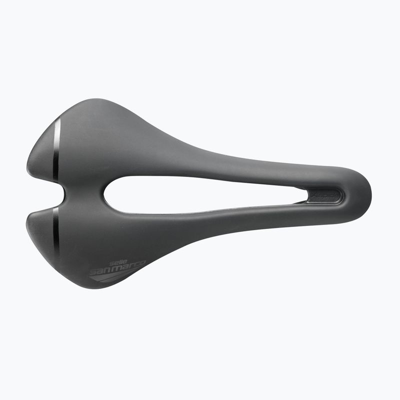 Men's SAN MARCO Aspide Short Sport Open black bicycle saddle 2
