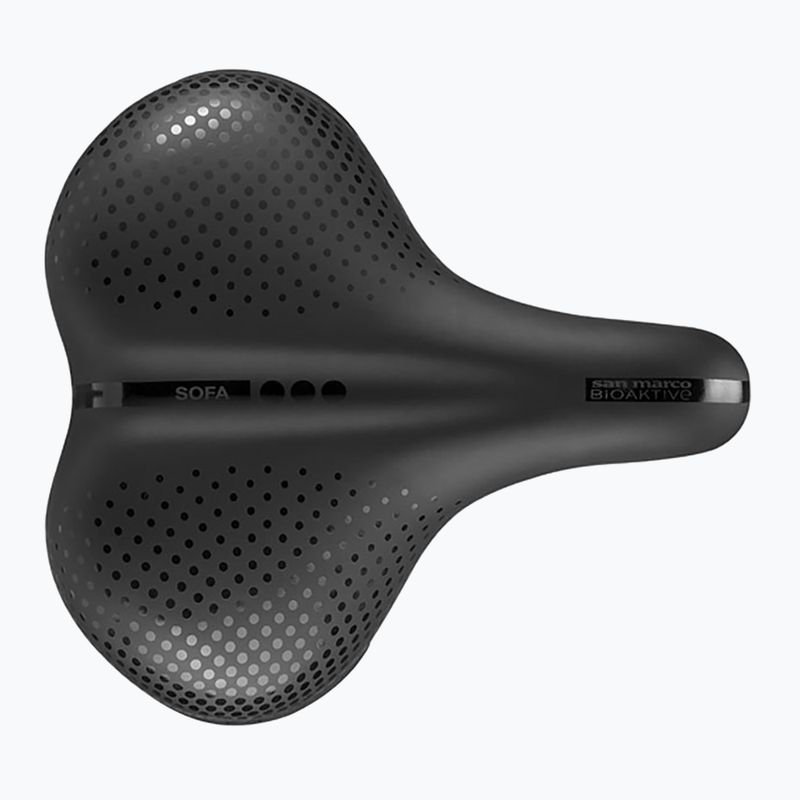 SAN MARCO City Biofoam Sofa bike saddle 60-90° black 2