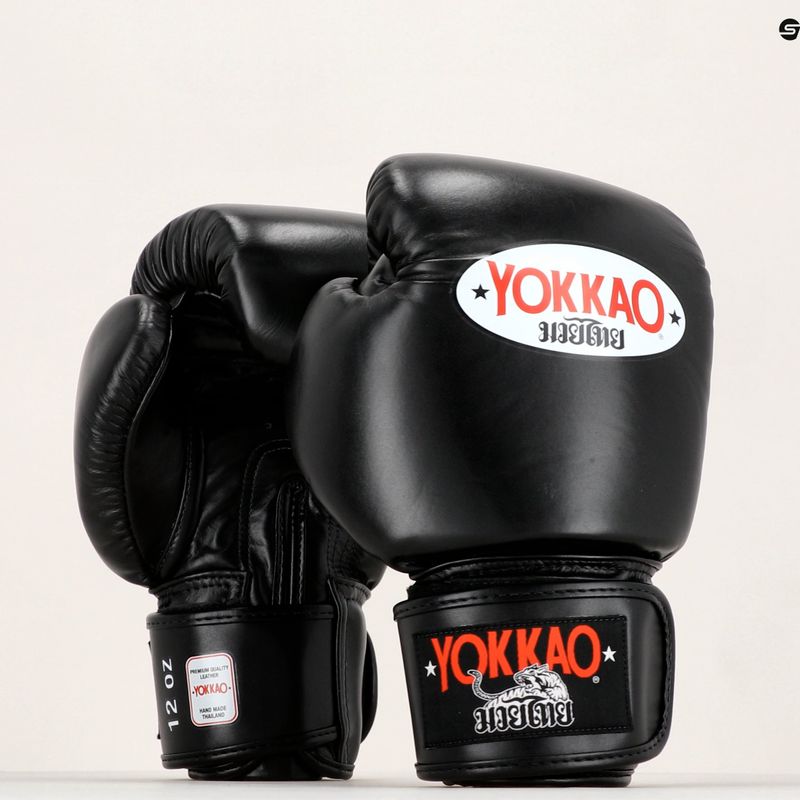 YOKKAO Matrix boxing gloves black BYGL-X-1 7