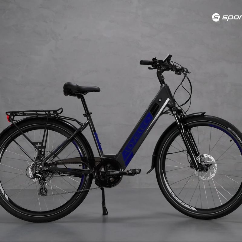 LOVELEC Komo Low Step 16Ah electric bicycle grey-blue B400361 7