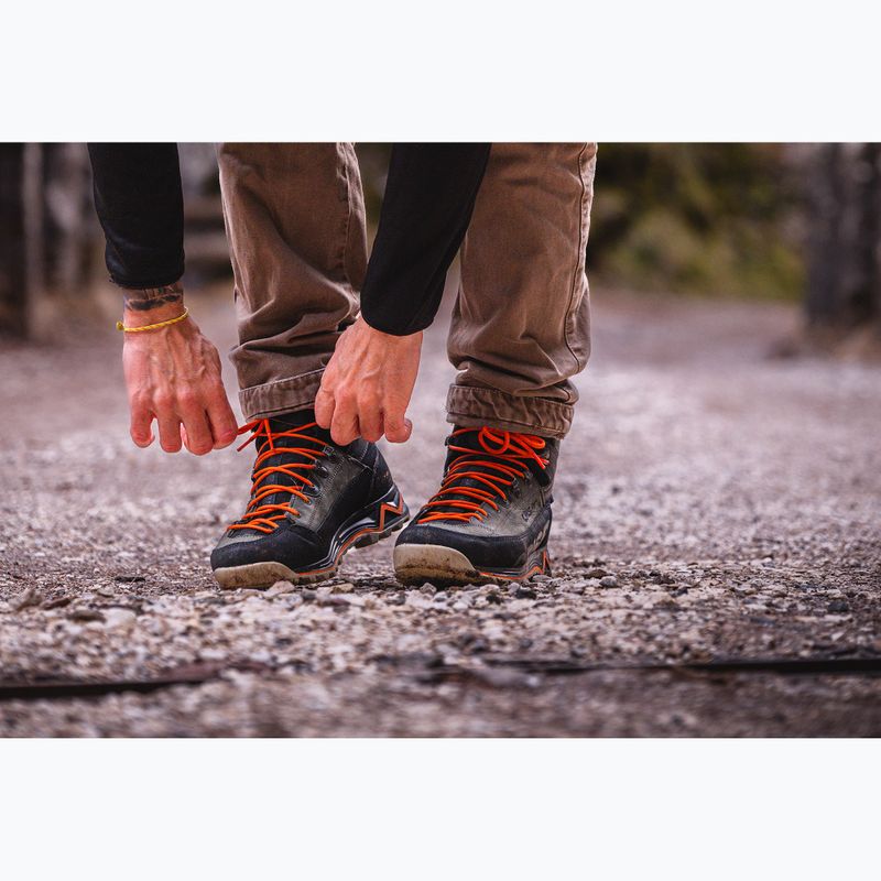 Trekking boots Crispi Attiva BP GTX black/orange 4