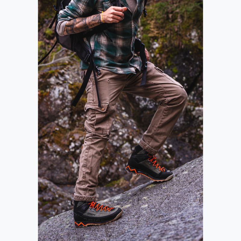 Trekking boots Crispi Attiva BP GTX black/orange 5