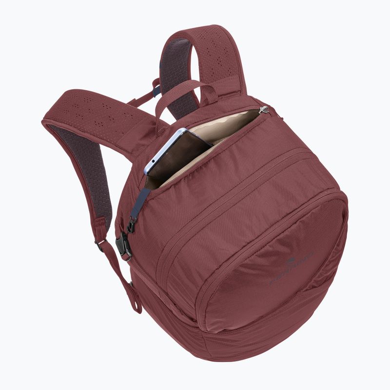 Ferrino Post 25 l burgundy hiking backpack 5
