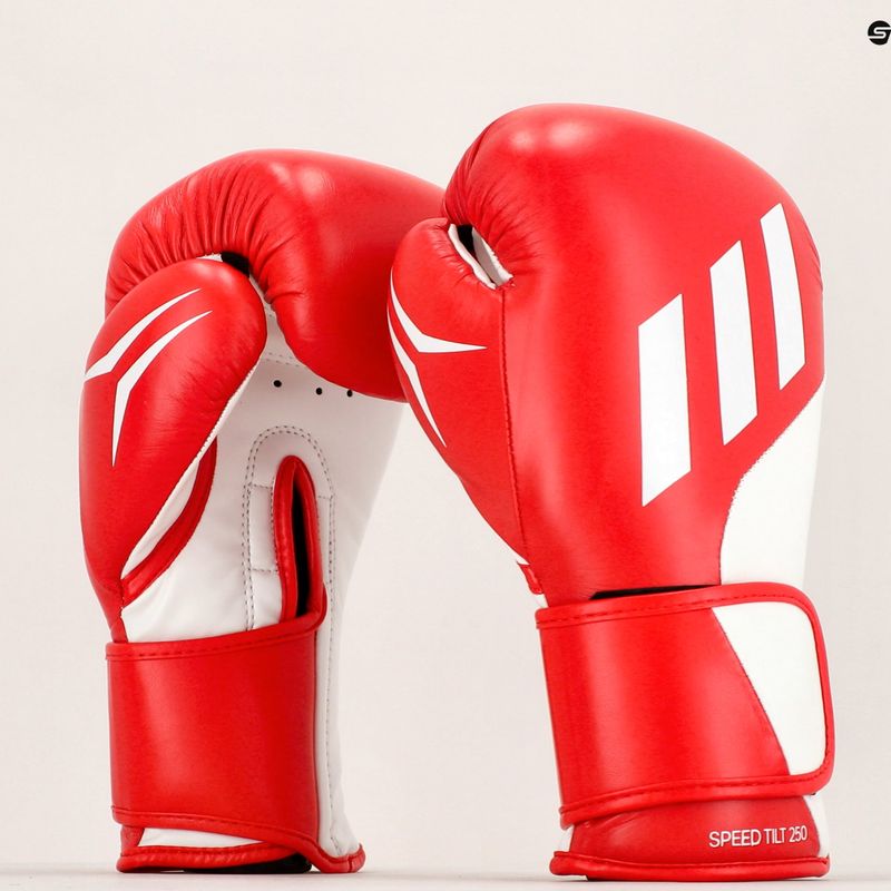 adidas Speed Tilt 250 red SPD250TG boxing gloves 6