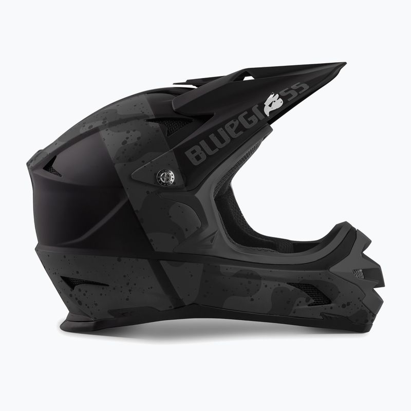 Bluegrass bike helmet Intox black camo matt 3