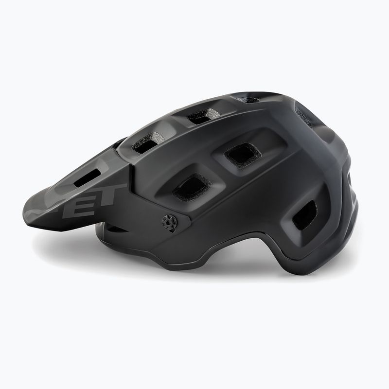 MET bike helmet Terranova black matt glossy 3