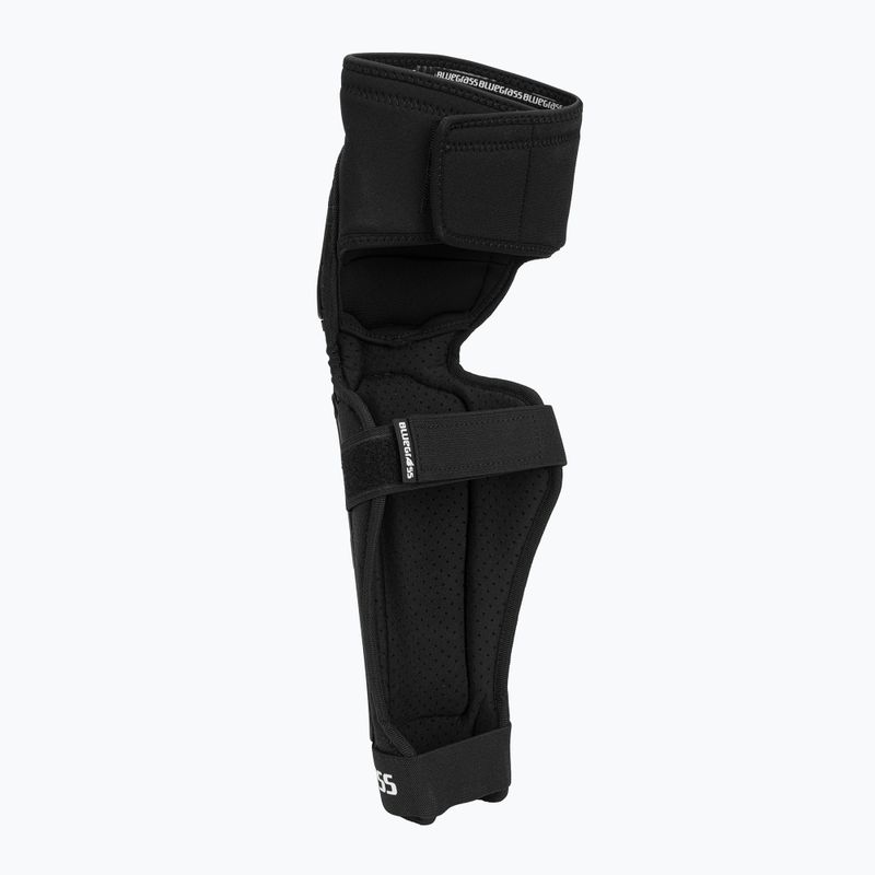 Bluegrass Big Horn bicycle knee protectors black and white 3PP003L020 2