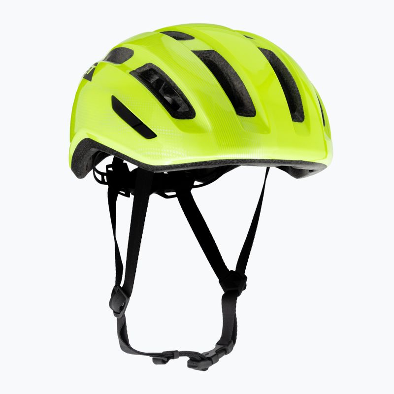 MET Miles yellow glossy bicycle helmet