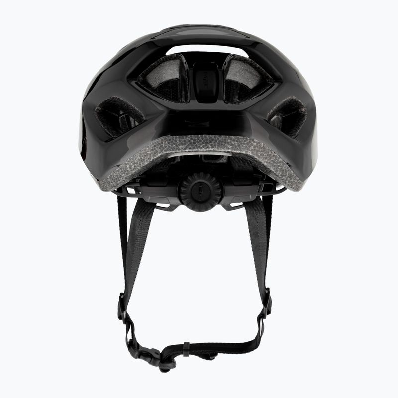 MET Downtown black glossy bicycle helmet 3