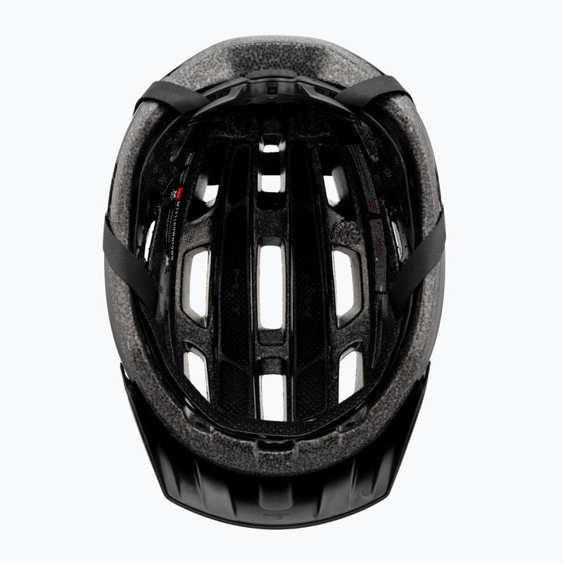 MET Downtown black glossy bicycle helmet 5