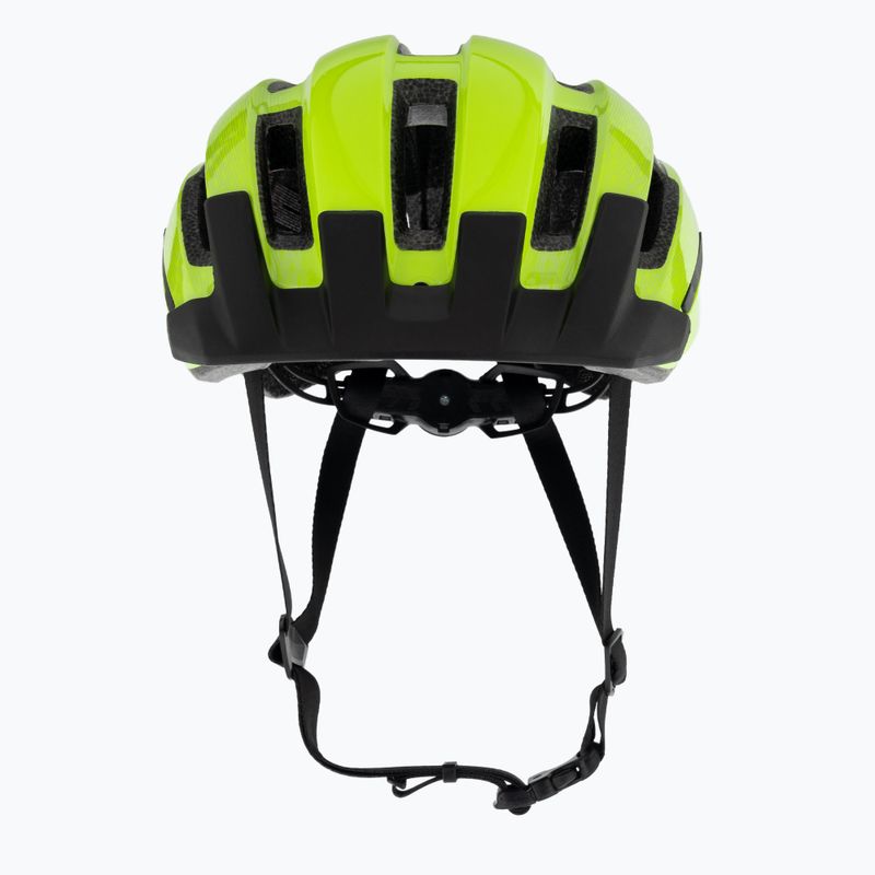 MET Downtown fluo yellow glossy bicycle helmet 2