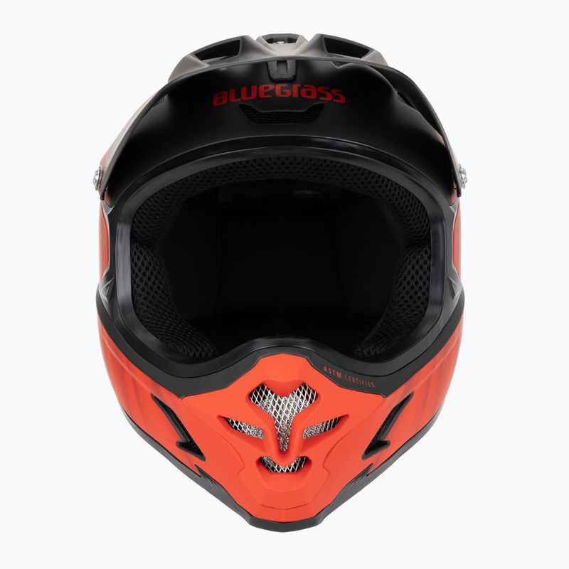 Bike helmet Bluegrass Intox black red matt 2