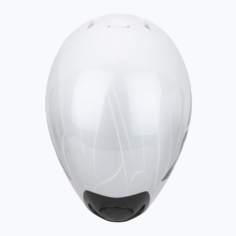 Bike helmet MET Codatronica white/silver matt glossy 6