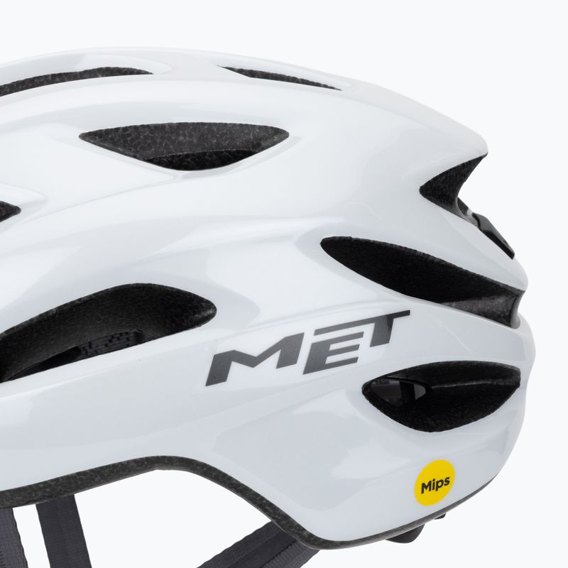 Bike helmet MET Idolo Mips white glossy 7