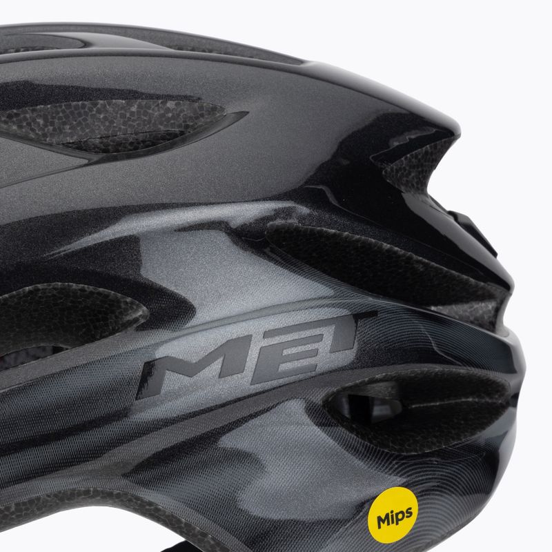 Bike helmet MET Idolo Mips titanium glossy 7