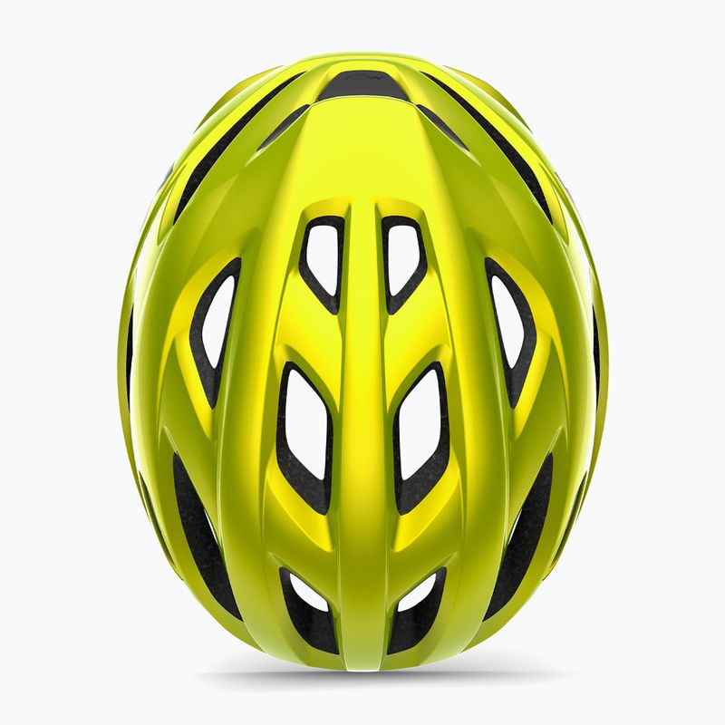 Bike helmet MET Idolo Mips lime yellow metallic glossy 4