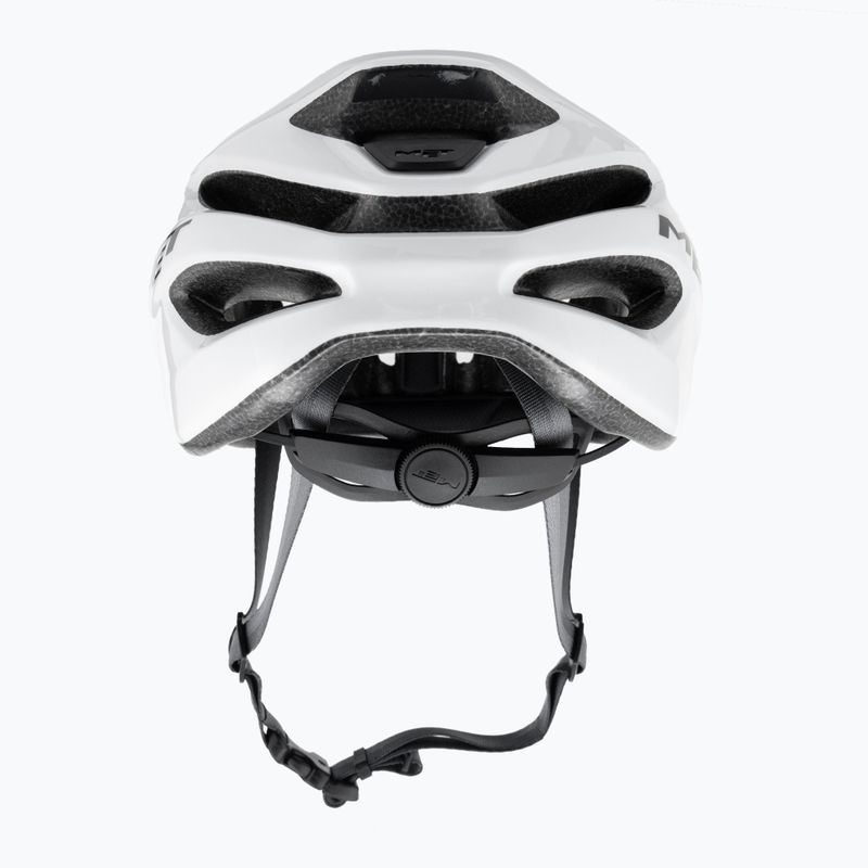 MET Idolo white glossy bicycle helmet 3