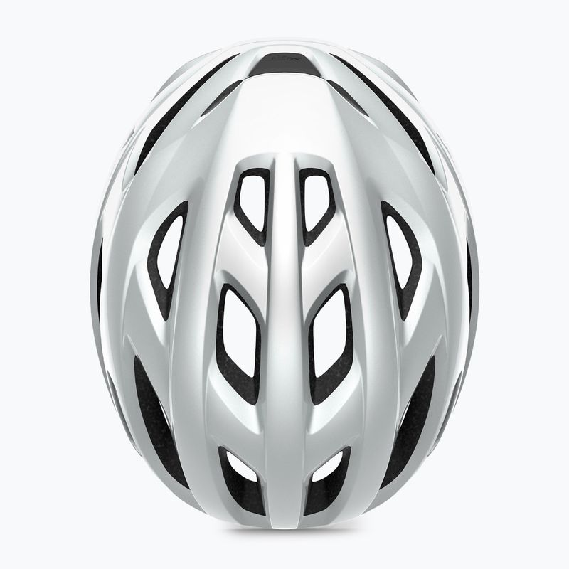 MET Idolo white glossy bicycle helmet 7