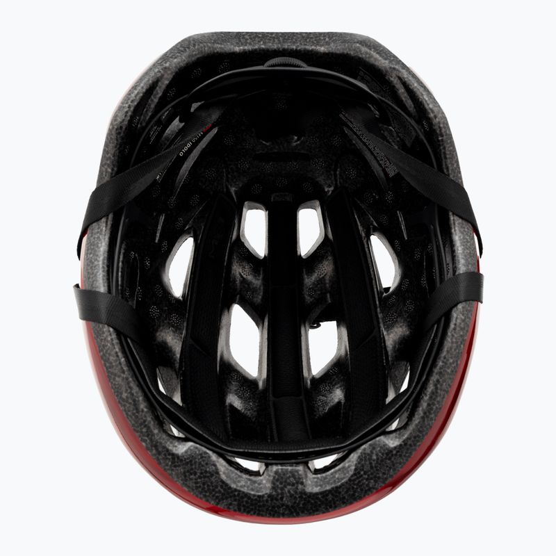 MET Idolo red metallic glossy bicycle helmet 5